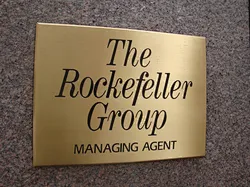 custom brass signage
